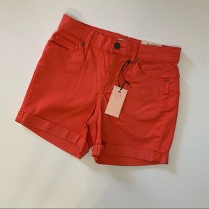 MWT! Juicy Couture Coral Stretch Summer Short 8
